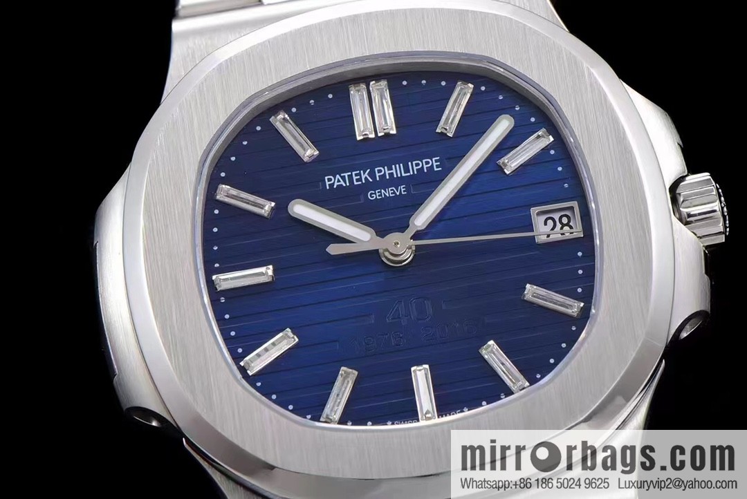 GR heritage boutique, launched the latest steel king Patek Philippe 5711_1P -001 NAutilus 40th anniversary watch