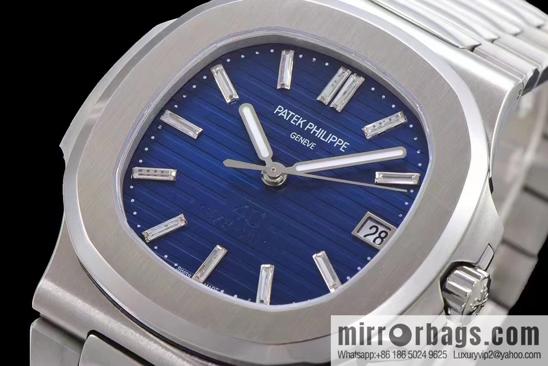 GR heritage boutique, launched the latest steel king Patek Philippe 5711_1P -001 NAutilus 40th anniversary watch