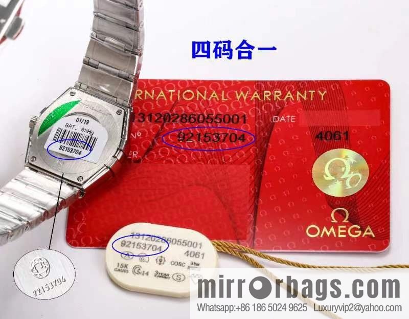 TW Factory Omega Women's Constellation Series 27mm Quartz Watch