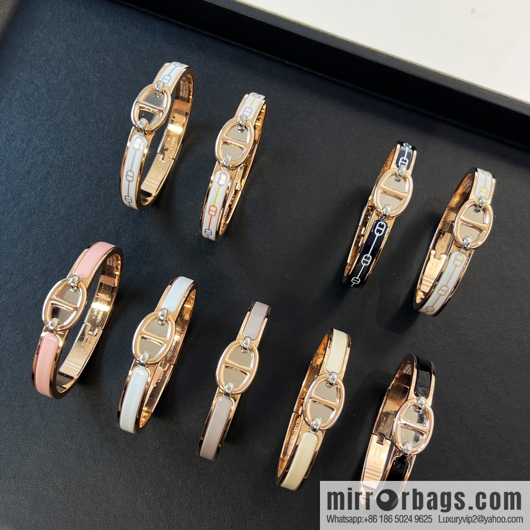 HERMES MINI CLIC CHAINE D'ANCRE BRACELET Pig Nose Bracelet Bracelet