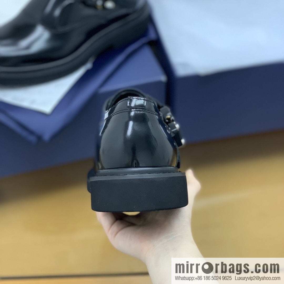 Dior selected leather Munk shoes for men