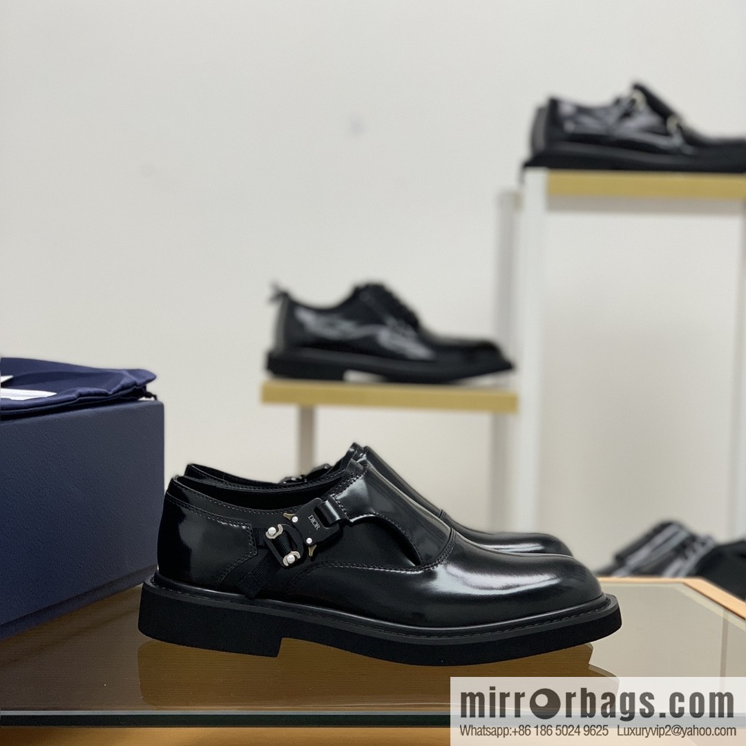 Dior selected leather Munk shoes for men