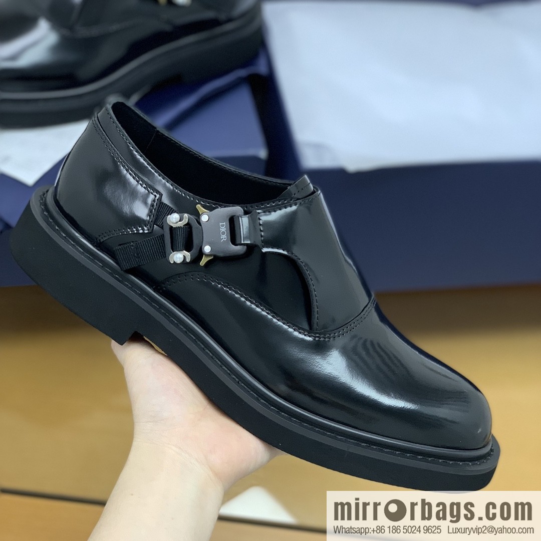 Dior selected leather Munk shoes for men