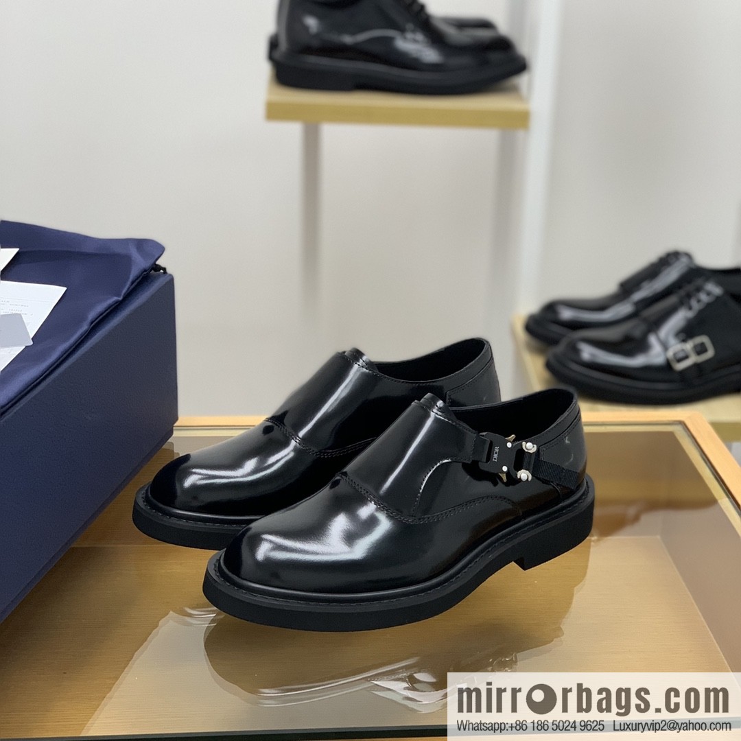Dior selected leather Munk shoes for men