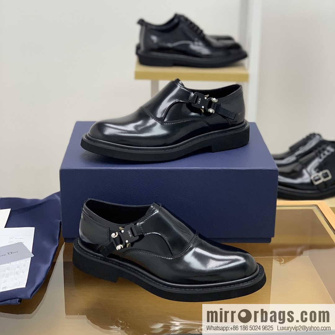 Dior selected leather Munk shoes for men