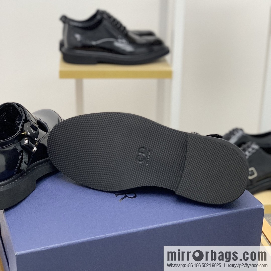 Dior selected leather Munk shoes for men
