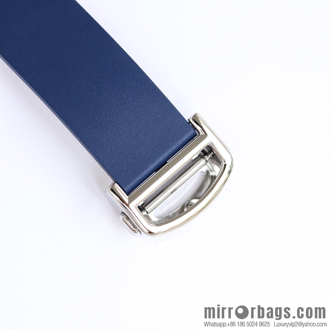 New GF Santos Tape Blue PVD Plated Bezel MIYOTA9015 Self-winding Movement