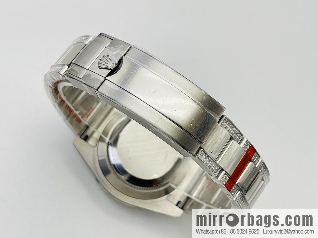 Rolex GMT II Rear Diamond Customized Edition Self-winding Movement Watch