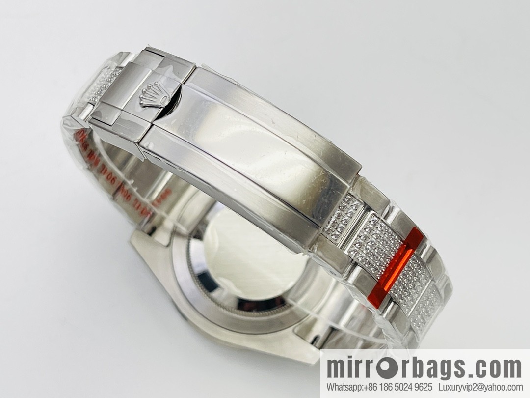 Rolex GMT II Rear Diamond Customized Edition Self-winding Movement Watch
