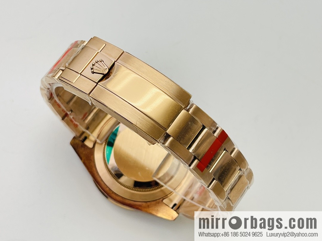 Rolex GMT II Rear Diamond Customized Edition Self-winding Movement Watch