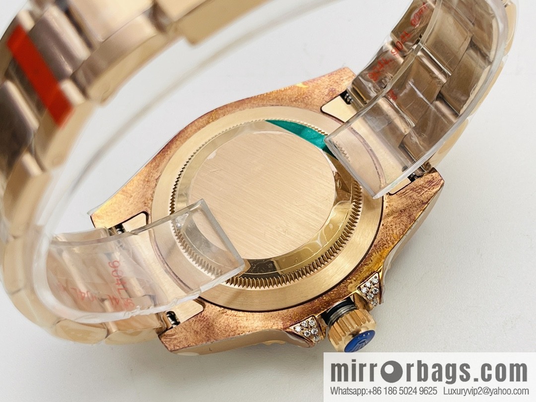 Rolex GMT II Rear Diamond Customized Edition Self-winding Movement Watch