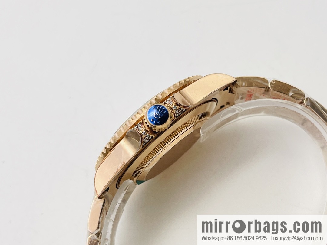 Rolex GMT II Rear Diamond Customized Edition Self-winding Movement Watch