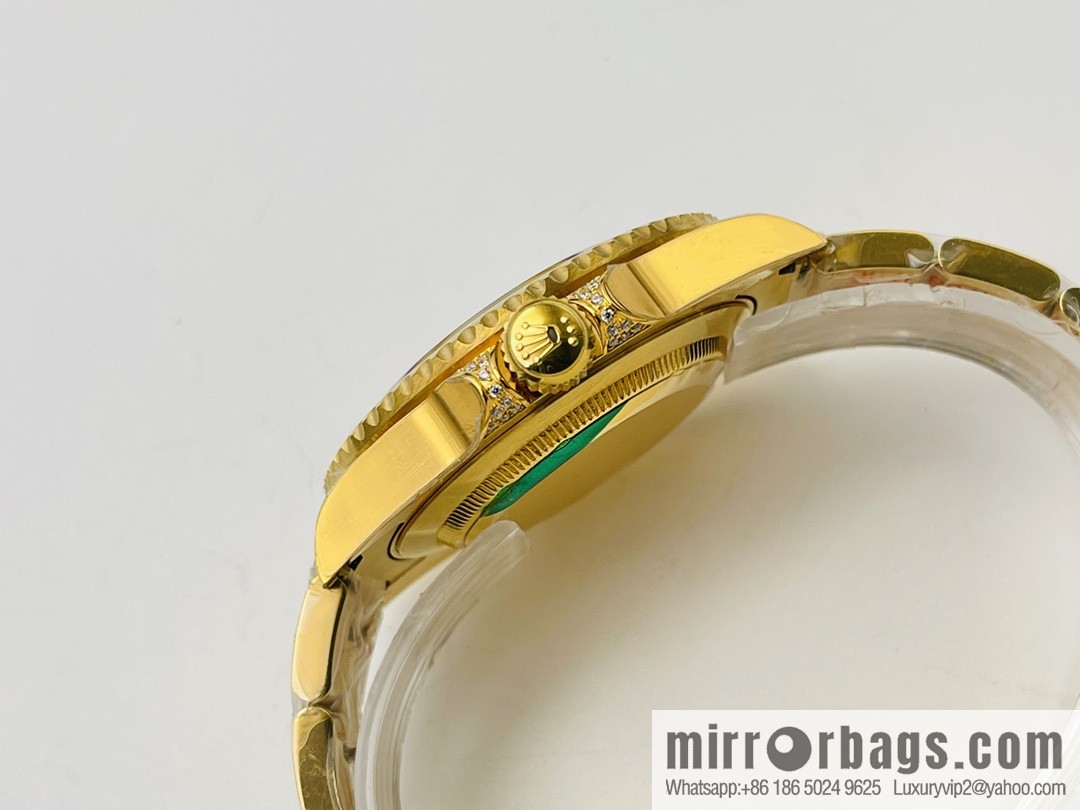 Rolex GMT II Rear Diamond Customized Edition Self-winding Movement Watch