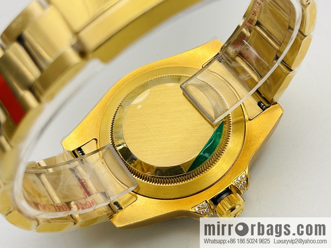 Rolex GMT II Rear Diamond Customized Edition Self-winding Movement Watch