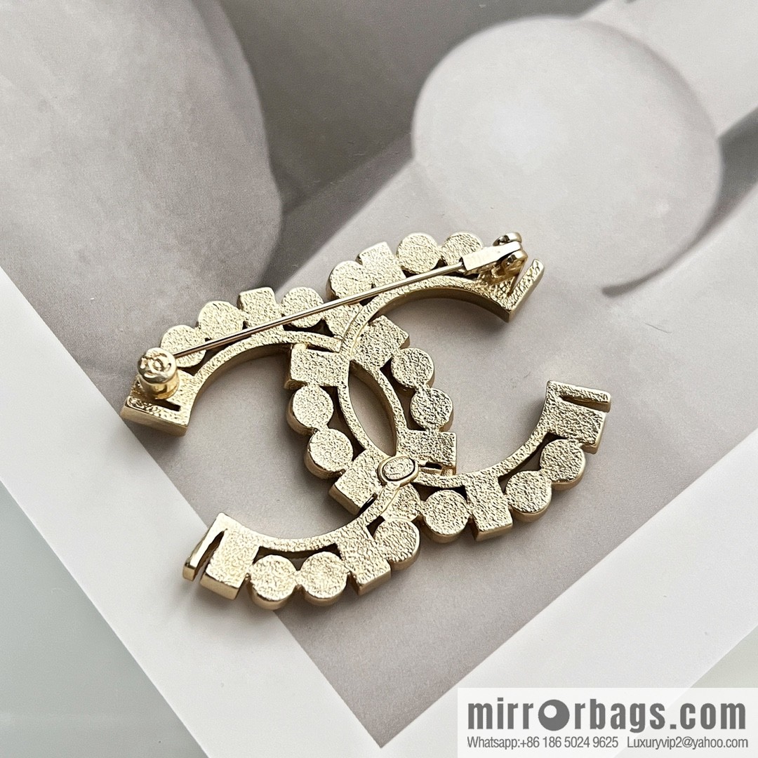 New ☑️ Chanel double c full diamond brooch