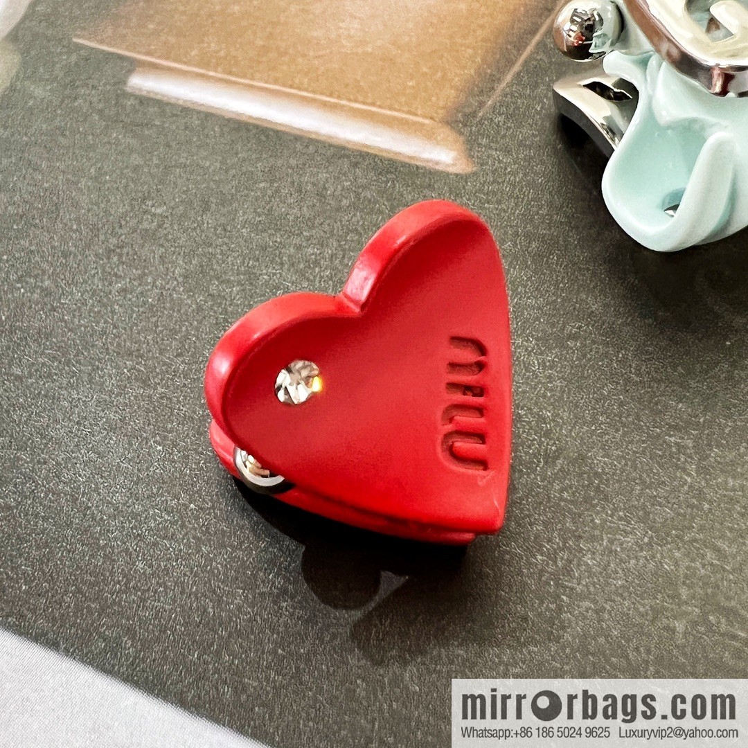 MIU MIU Miu Miu Metal Star Love Hairpin Hairpin Three-piece Set