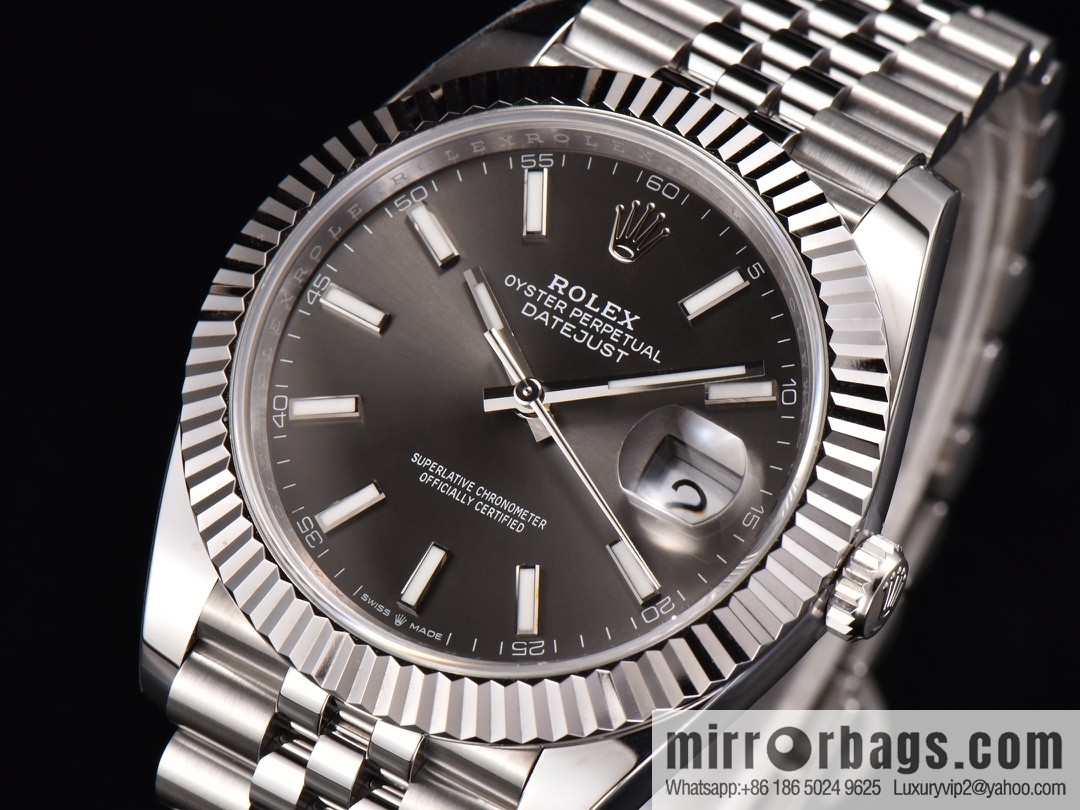 AR + super Return of the King Oyster Perpetual Log 41 Series 3235 Integrated Movement Watch