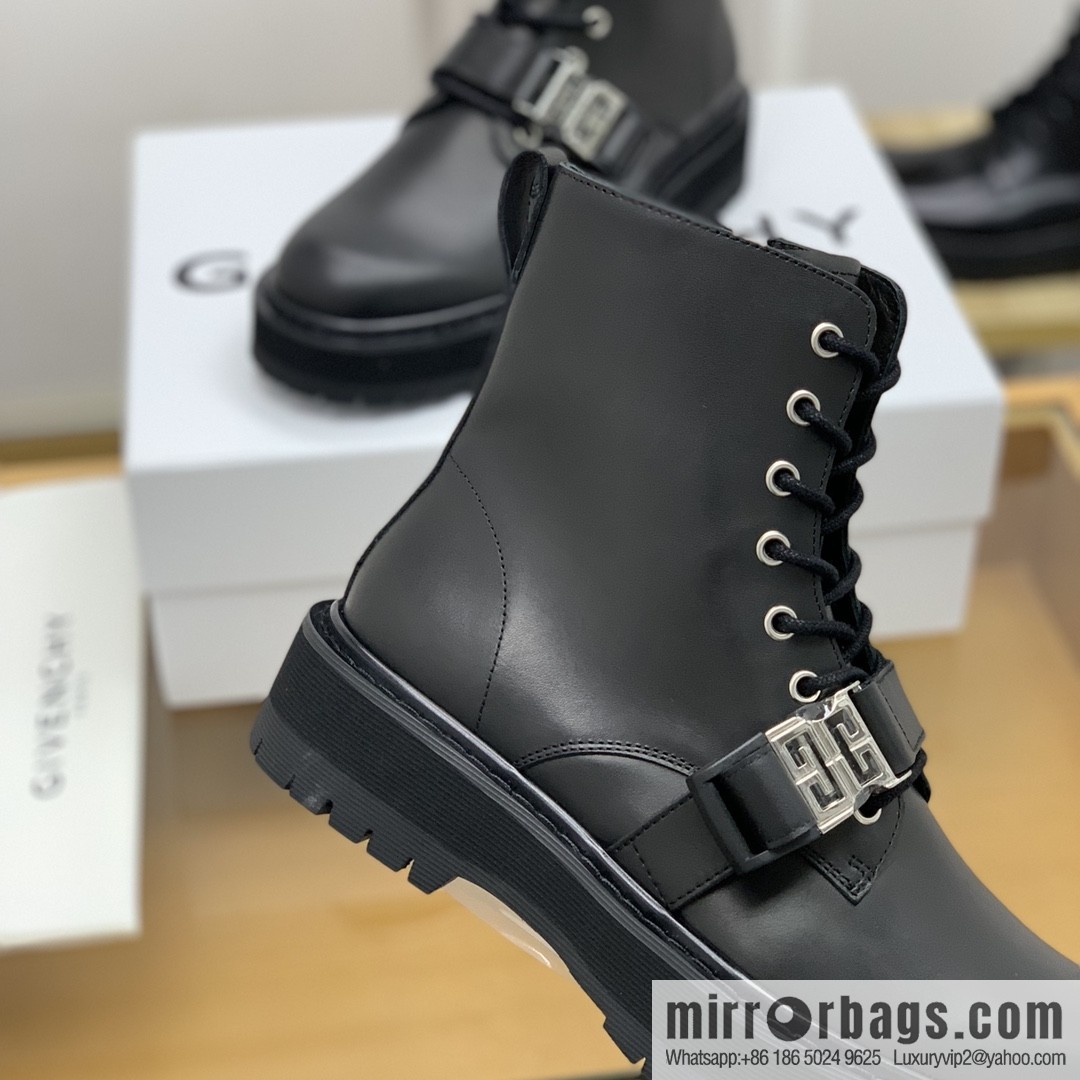 Givenchy Givenchy, men's new bare boots made of calfskin