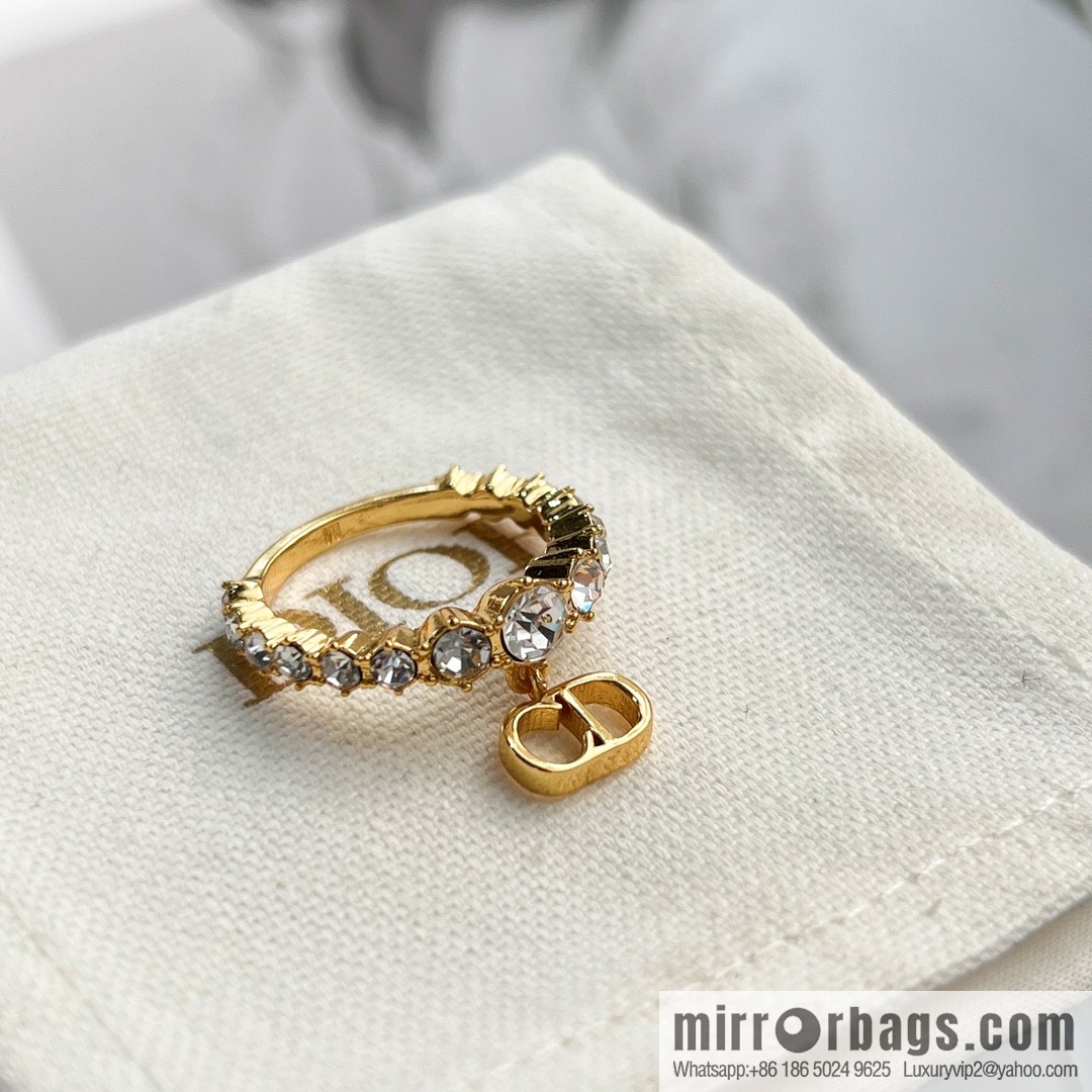 New ☑️ DIOR full diamond CD ring