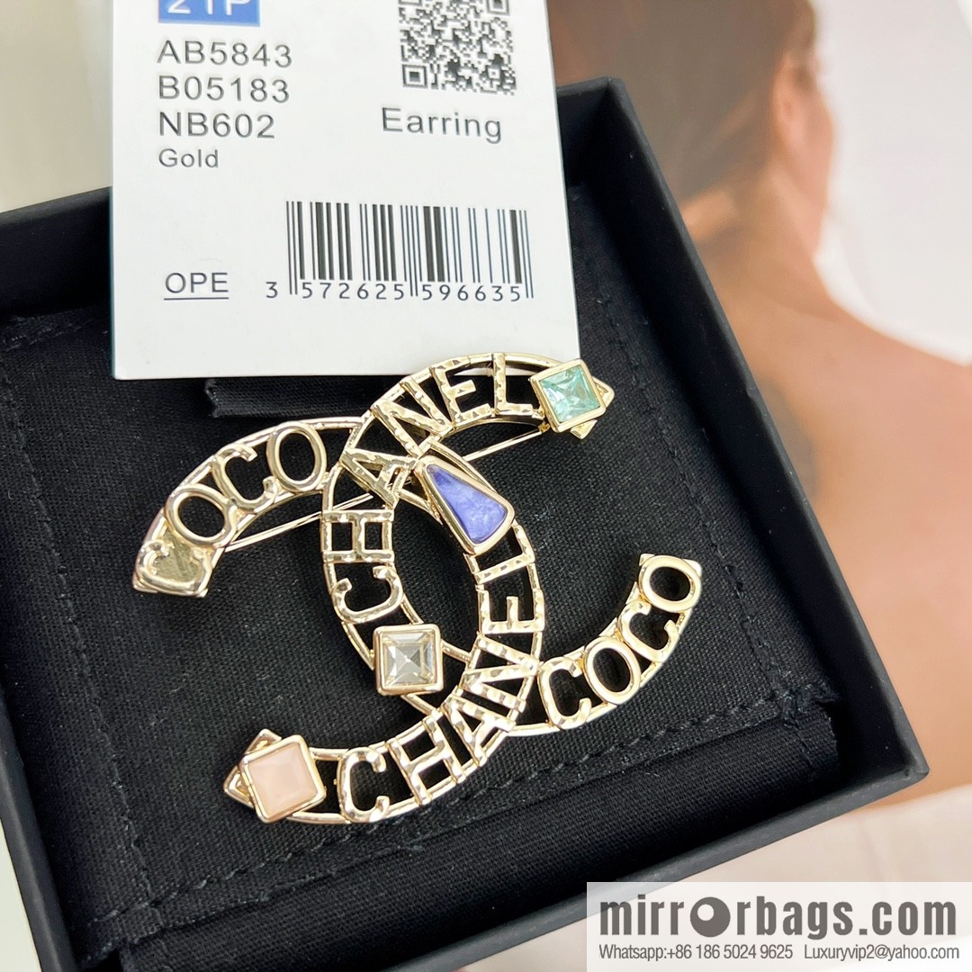 New ☑️ Chanel Chanel Double C Diamond Brooch