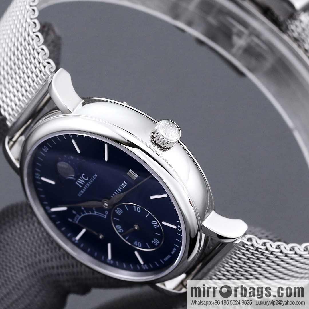 IWC kinetic energy moon phase expert's new Portofino series IW516409 transparent watch