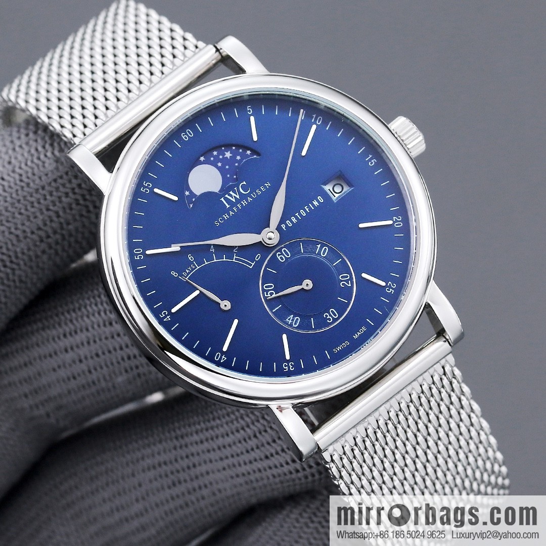 IWC kinetic energy moon phase expert's new Portofino series IW516409 transparent watch