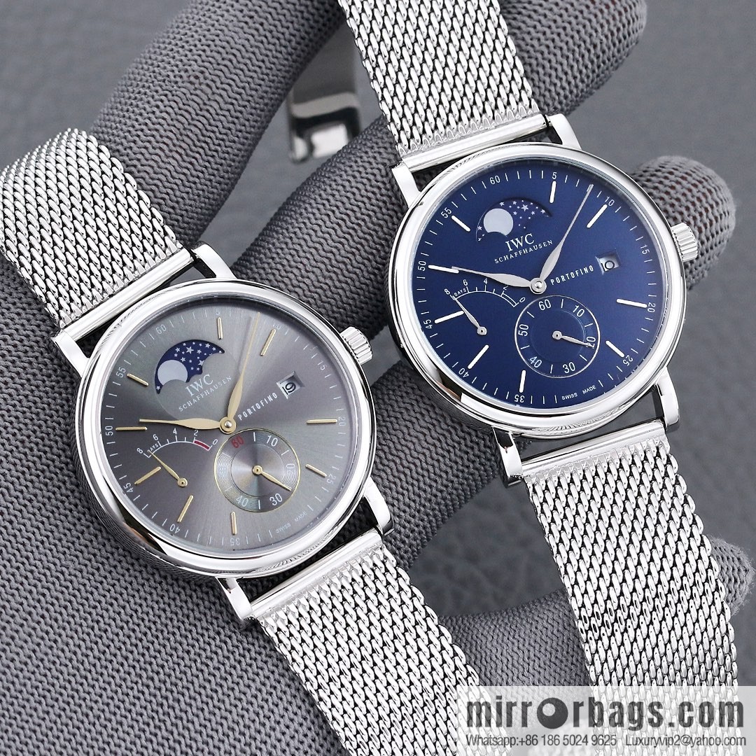 IWC kinetic energy moon phase expert's new Portofino series IW516409 transparent watch