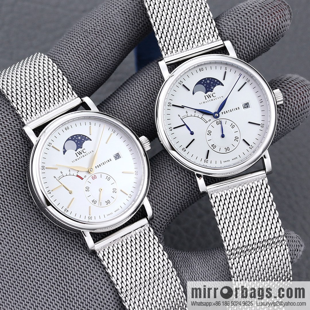 IWC kinetic energy moon phase expert's new Portofino series IW516409 transparent watch