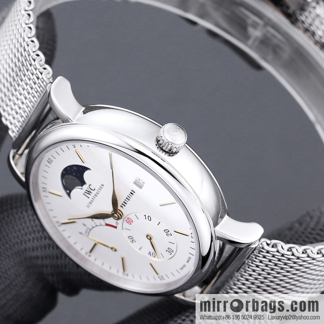 IWC kinetic energy moon phase expert's new Portofino series IW516409 transparent watch