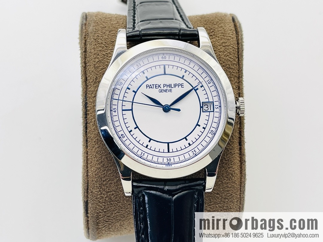 Patek Philippe Classic Watch Series - 5296-001. Platinum V4 Upgraded 324 Movement Watch