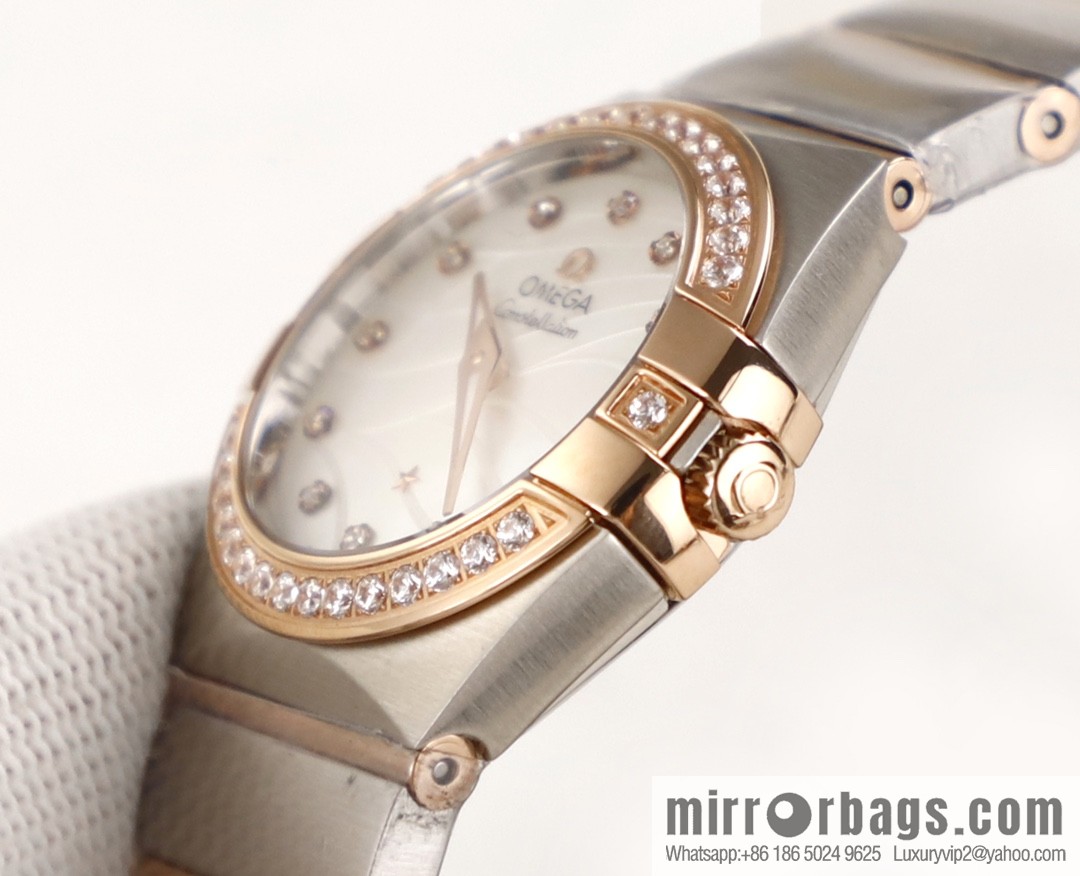 TW factory, Omega OMEGA women's constellation series 🎮 DG1 size 27mm quartz watch