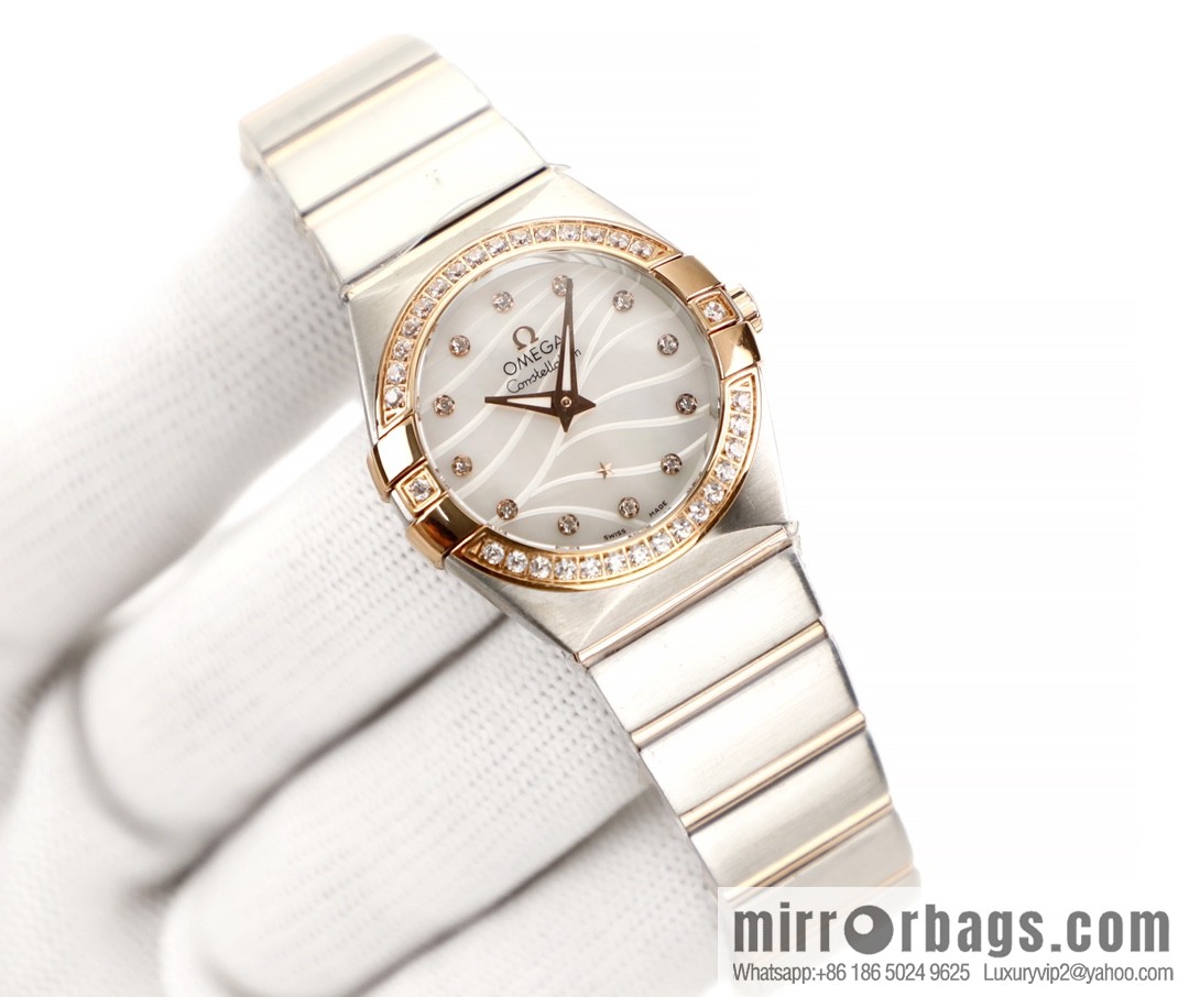 TW factory, Omega OMEGA women's constellation series 🎮 DG1 size 27mm quartz watch