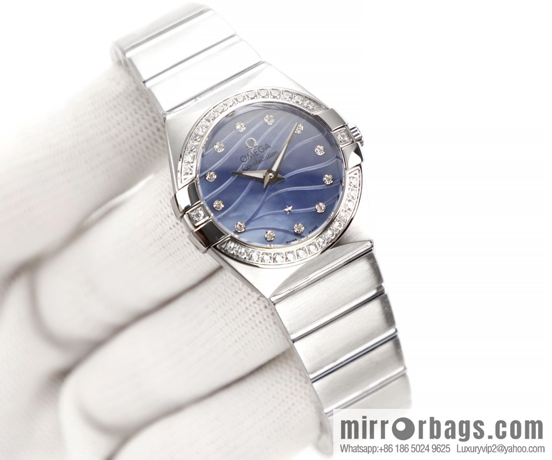 TW factory, Omega OMEGA women's constellation series 🎮 DG1 size 27mm quartz watch