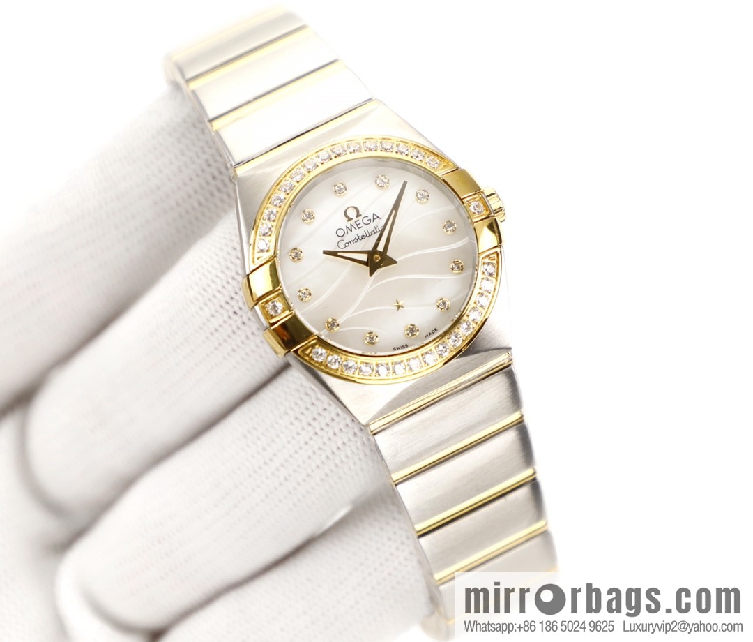 TW factory, Omega OMEGA women's constellation series 🎮 DG1 size 27mm quartz watch