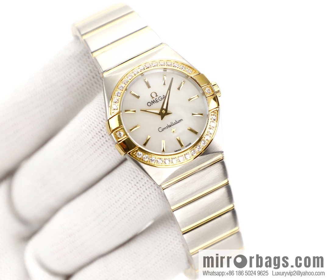 TW factory, Omega OMEGA women's constellation series 🎮 DG1 size 27mm quartz watch