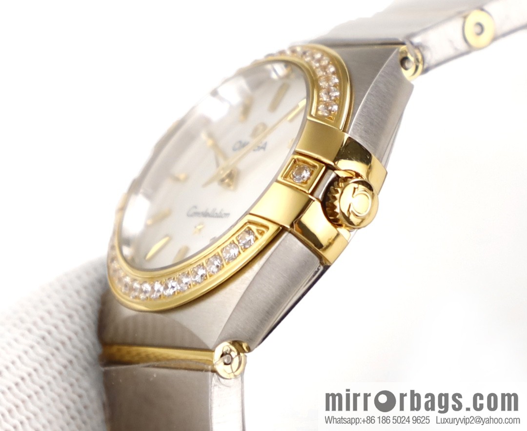 TW factory, Omega OMEGA women's constellation series 🎮 DG1 size 27mm quartz watch