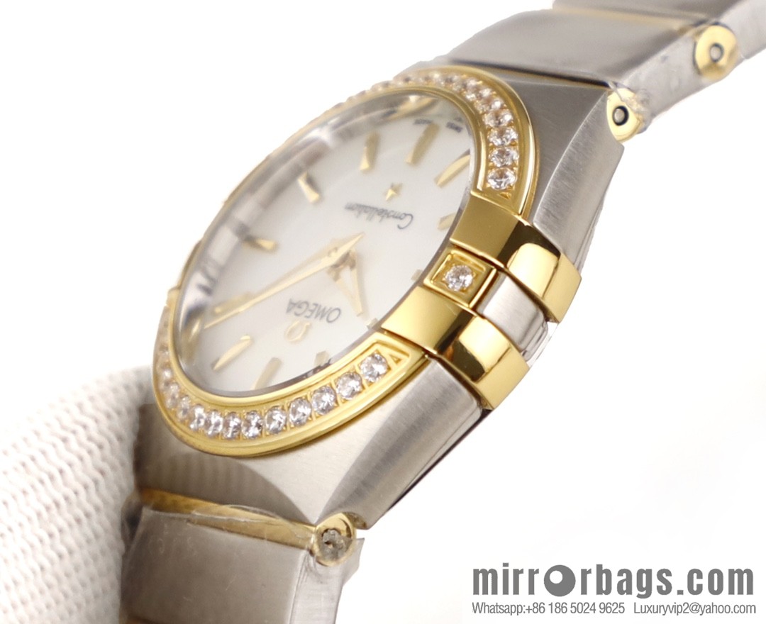 TW factory, Omega OMEGA women's constellation series 🎮 DG1 size 27mm quartz watch
