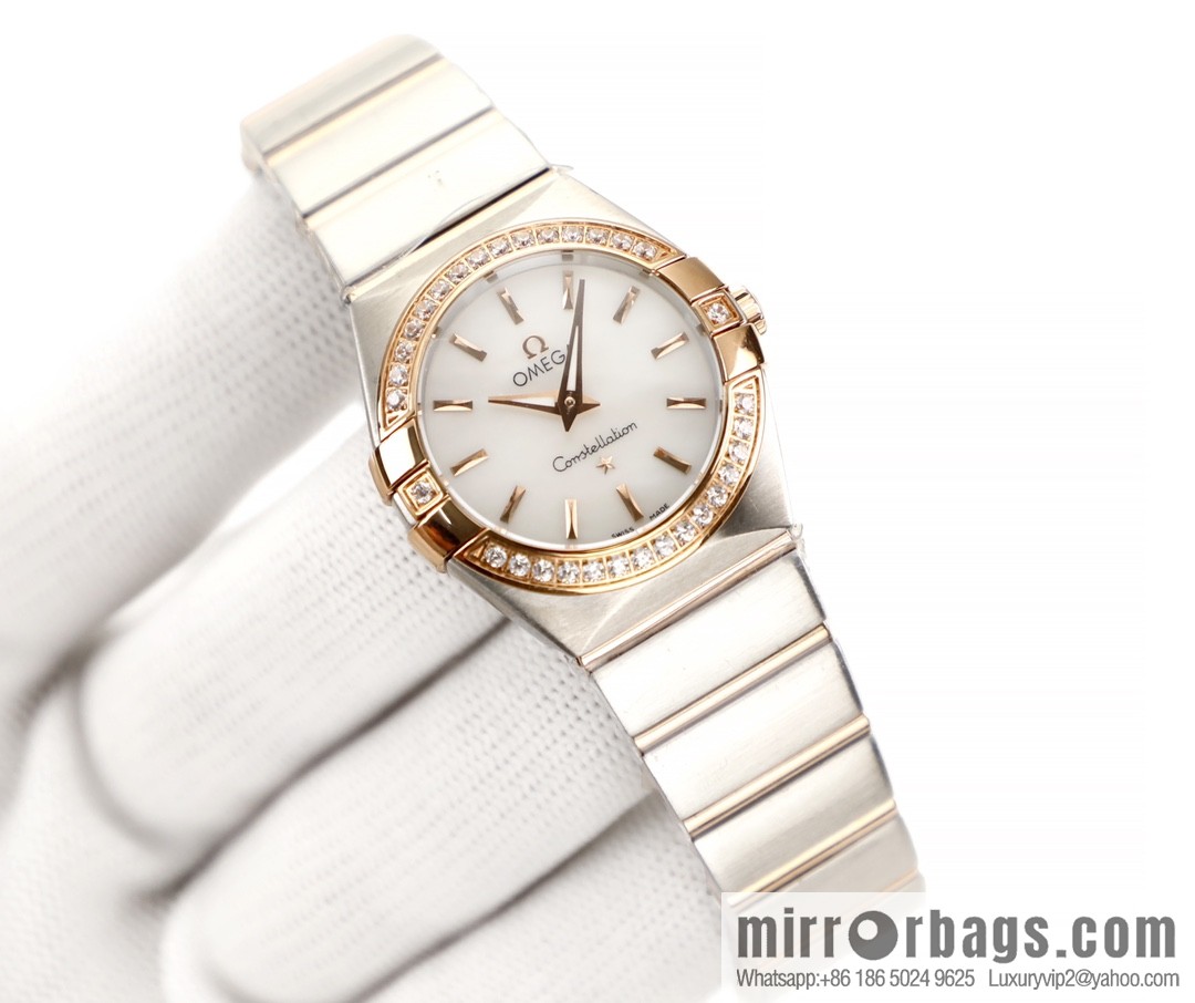 TW factory, Omega OMEGA women's constellation series 🎮 DG1 size 27mm quartz watch