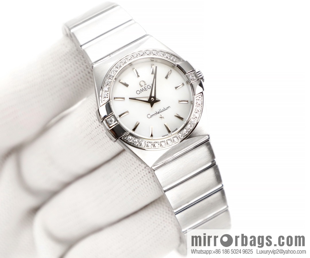 TW factory, Omega OMEGA women's constellation series 🎮 DG1 size 27mm quartz watch