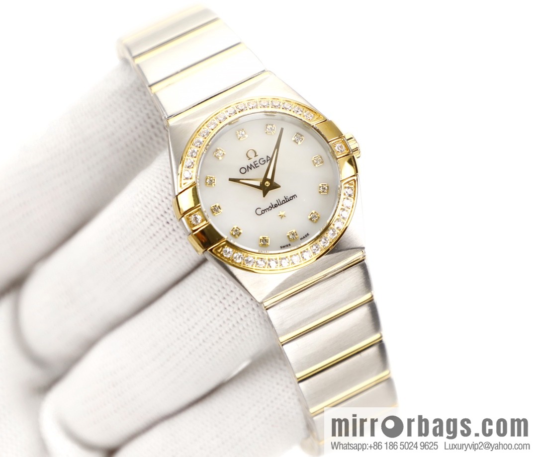 TW factory, Omega OMEGA women's constellation series 🎮 DG1 size 27mm quartz watch