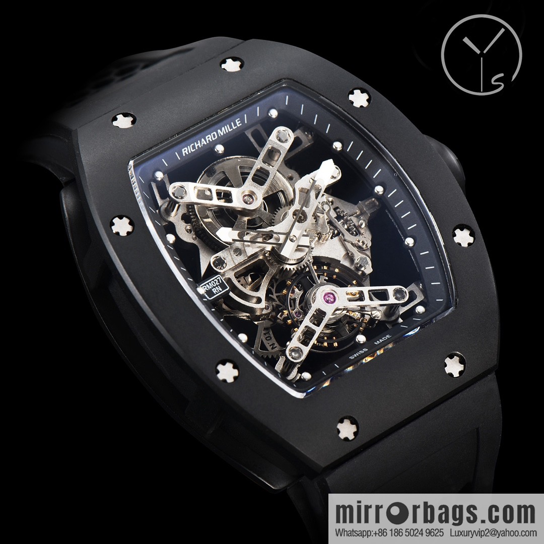 YS Richard Miller RM027 🎮 a tourbillon movement customized from a single watch, Richard Miller RM027