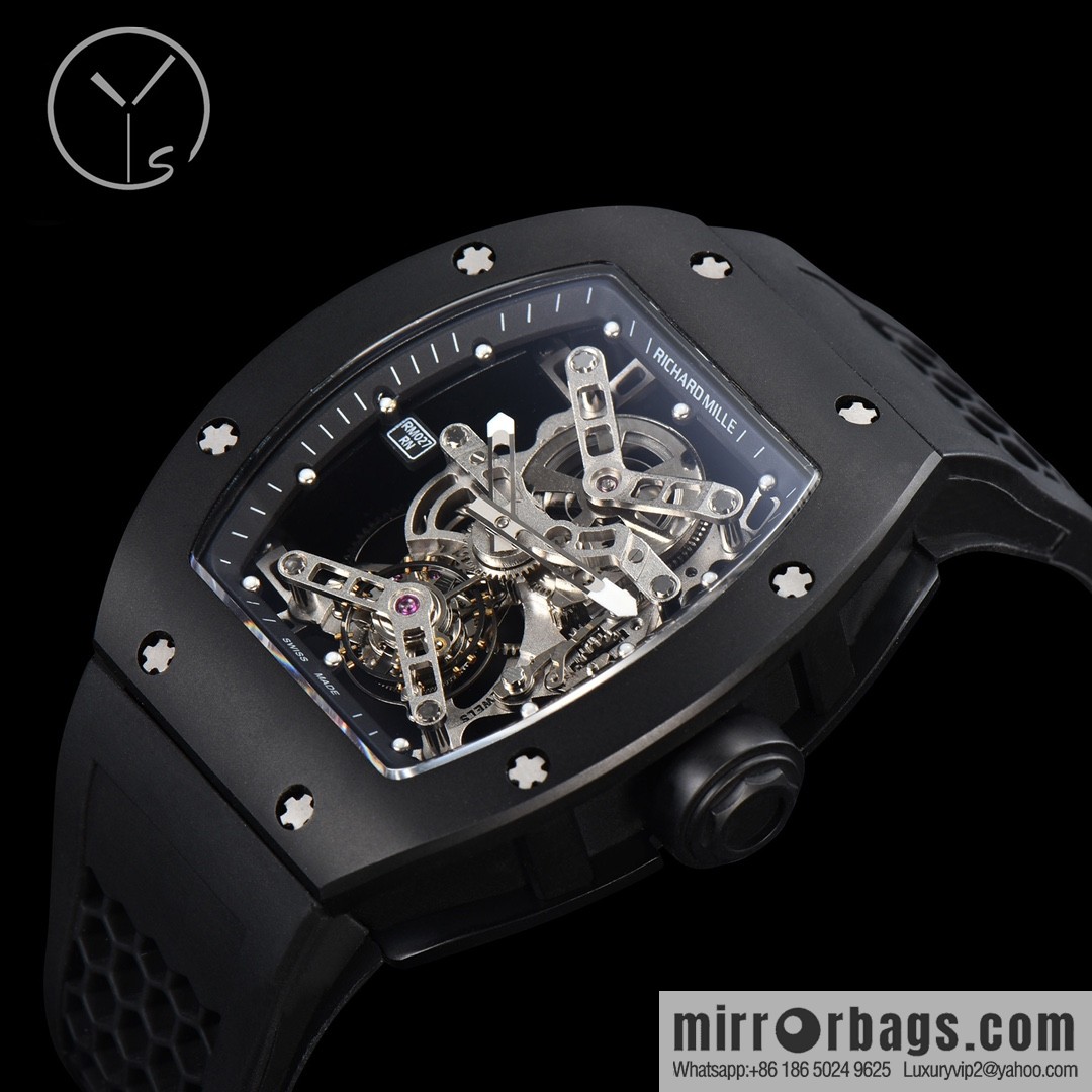 YS Richard Miller RM027 🎮 a tourbillon movement customized from a single watch, Richard Miller RM027
