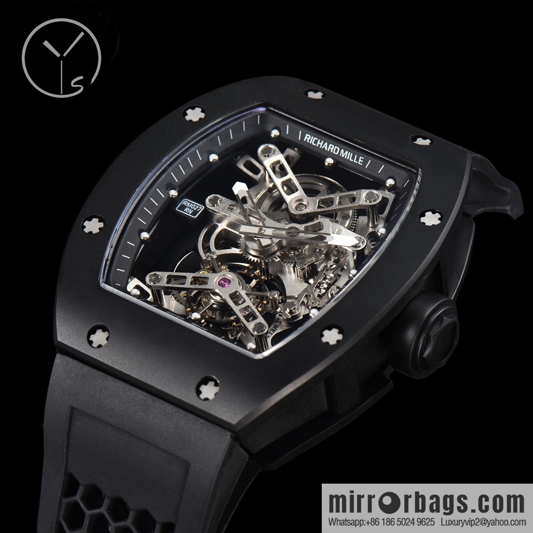 YS Richard Miller RM027 🎮 a tourbillon movement customized from a single watch, Richard Miller RM027