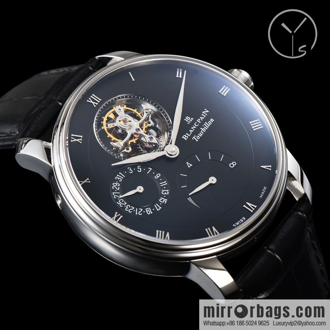 YS Yongshi Blancpain V3 Upgraded Classic Series 6025-1542-55 🎮 True Tourbillon Men's Watch