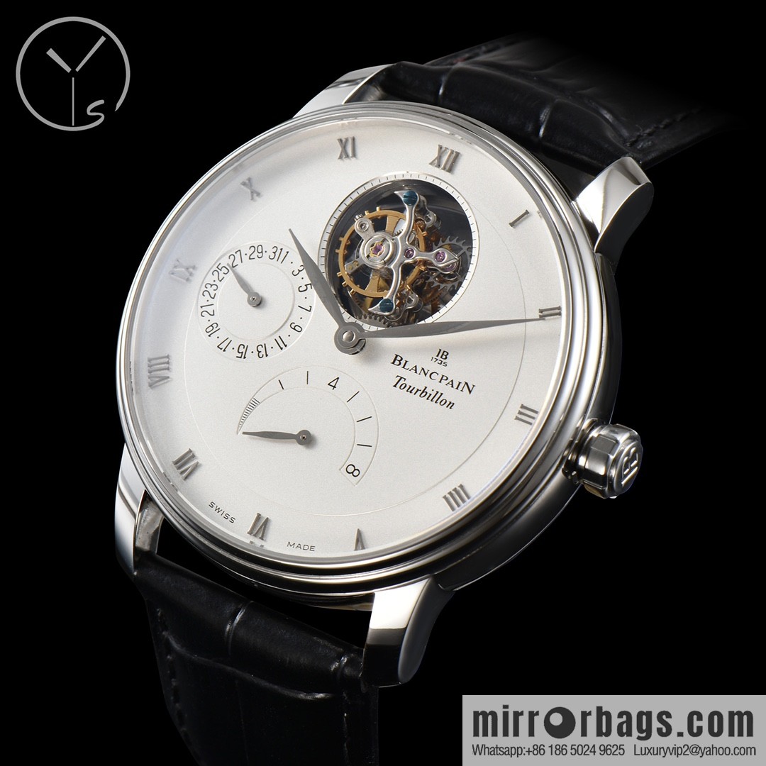 YS Yongshi Blancpain V3 Upgraded Classic Series 6025-1542-55 🎮 True Tourbillon Men's Watch