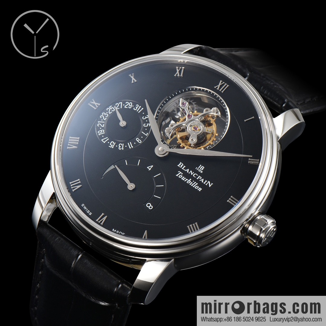 YS Yongshi Blancpain V3 Upgraded Classic Series 6025-1542-55 🎮 True Tourbillon Men's Watch