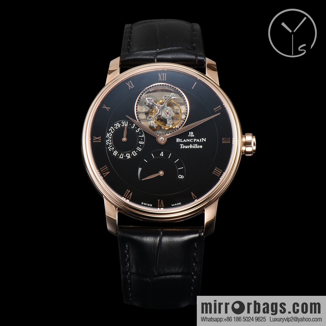 YS Yongshi Blancpain V3 Upgraded Classic Series 6025-1542-55 🎮 True Tourbillon Men's Watch