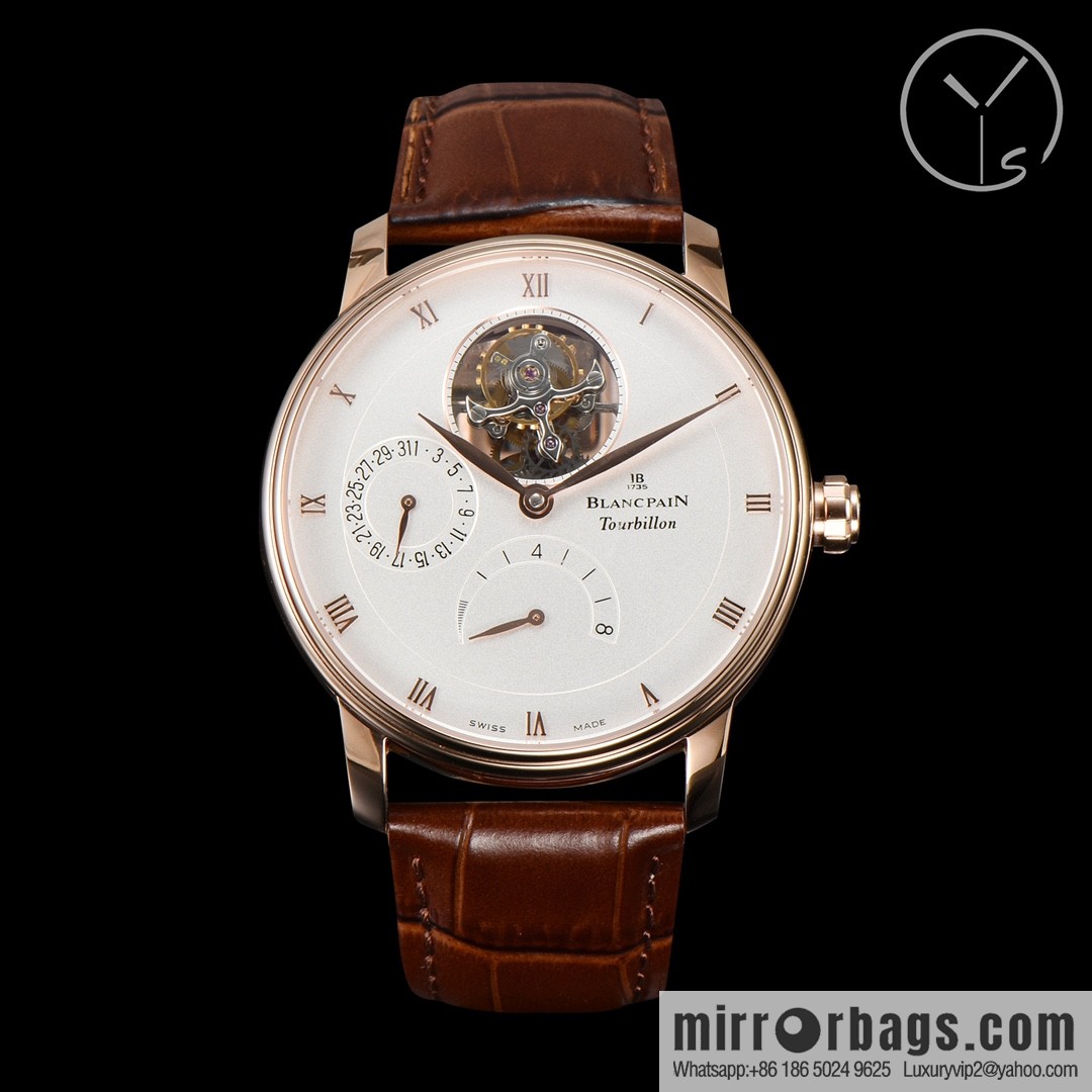 YS Yongshi Blancpain V3 Upgraded Classic Series 6025-1542-55 🎮 True Tourbillon Men's Watch