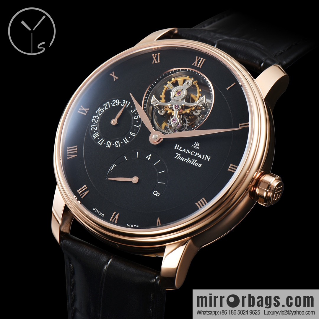 YS Yongshi Blancpain V3 Upgraded Classic Series 6025-1542-55 🎮 True Tourbillon Men's Watch