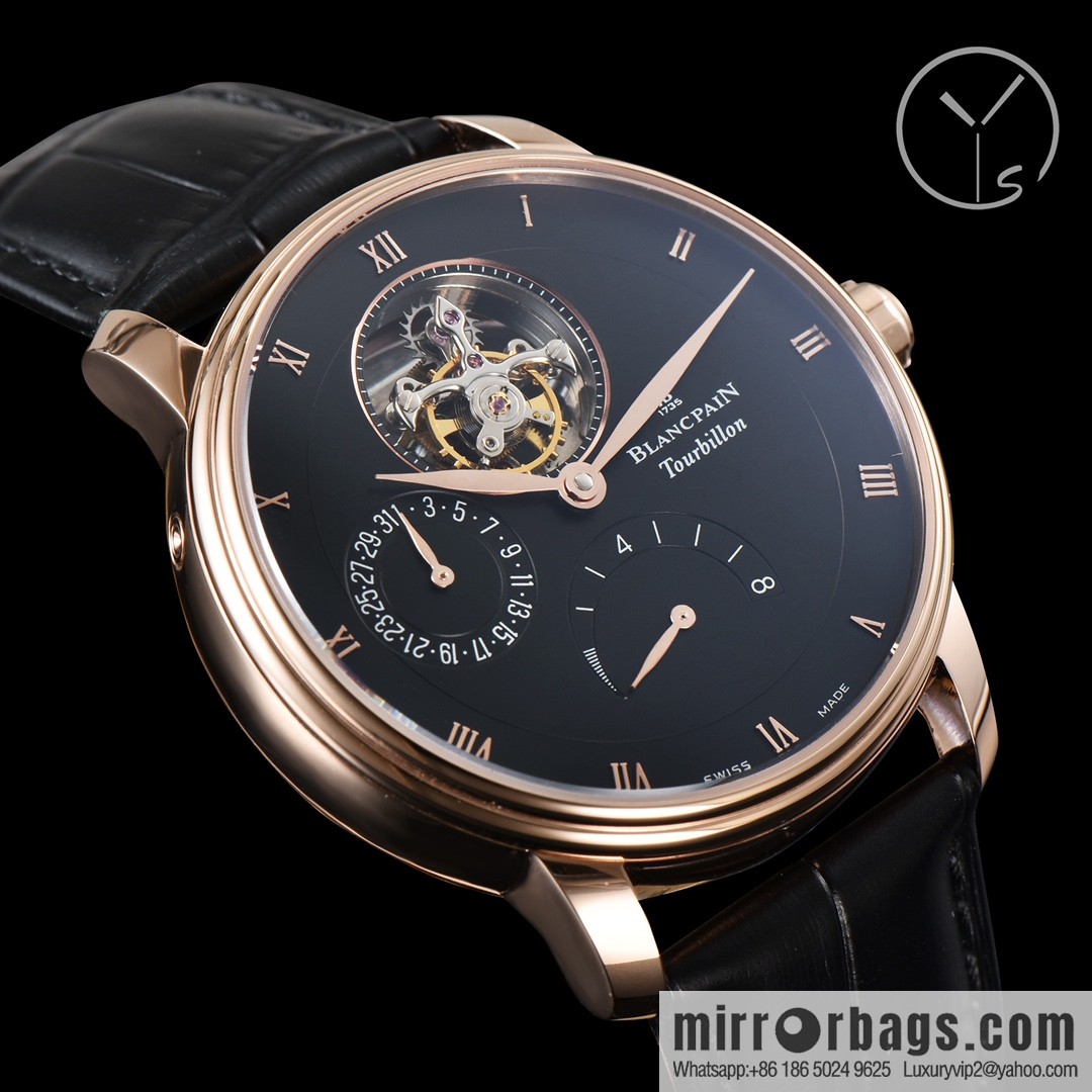 YS Yongshi Blancpain V3 Upgraded Classic Series 6025-1542-55 🎮 True Tourbillon Men's Watch